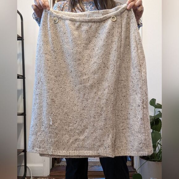 Vittadini Silk Wool Skirt (Women's L) - Picture 6 of 6